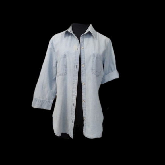 Riders by Lee Denim Fitted Top - Picture 2 of 12